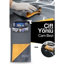 Baghes 40X80 Çift Yönlü Mikrofiber Bez | Kadife Yüzeyli Cila Silme, Kurulama ve Parlatma Bezi | Çizmez