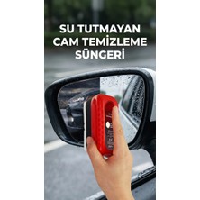 Motto Ticaret Araç Camı Için Su Tutmaz Temizleme Süngeri - Pratik Kullanım