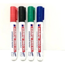 Özbience Renkli 4’lü Tahta Kalemi Seti, 360XL Boyut, Beyaz Çizim Kalemi