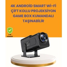 Motto Ticaret HCS350PRO 1080P Full Hd Taşınabilir Android Projektör