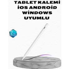Hayat Store Manyetik Dokunmatik Kalem – Bluetooth Gerektirmeyen, Type-C Şarjlı, iPad ve Android Uyumlu Hassas Stylus - Lisinya