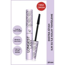 Golden Rose Longest Lash Tubing Mascara - Ekstra Uzunluk ve Takma Kirpik Etkili Siyah Maskara