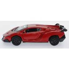 Motto Ticaret Çek Bırak Kırmızı Metal Spor Araba SL6607B