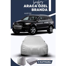 Baghes Audi Q7 Branda Lüx Kalite Oto Brandası Uyumlu Araba Çadırı Suv