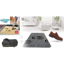 Go İthalat Çamaşır Makinesinde Yıkanabilir Kir Toz Emici Mikrofiberli Paspas (5517)