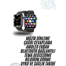 Motto Ticaret Plastik Kordonlu Kalp Atışı Uyku Takibi ve Çağrı Cevaplayabilen Akıllı Saat