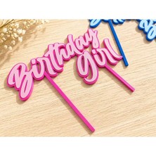 Liya3D Rakam Pasta Süsü 0-9 – 3D Baskı Doğum Günü Cake Topper – Kız Çocuk Parti Süsü