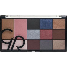 Golden Rose City Style Face And Eye Palette - 02 Smokey - Yüz & Göz Paleti