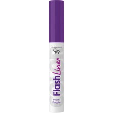 Golden Rose Flash Liner 107 Plum Purple Renkli Eyeliner Profesyonel Makyaj İçin Kolay Uygulama
