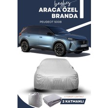 Baghes Peugeot 5008 Branda Lüx Kalite Oto Brandası Uyumlu Araba Çadırı Suv