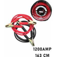Go İthalat 1200 Amper Akü Takviye Kablosu 1.63MT - Pencereli Bez Çantalı (5517)