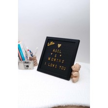 Özbience Çıkarılabilir Yazı Panosu, Siyah, Çok Amaçlı ve Şık Tasarım