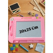 Özbience Orta Boy Manyetik Yaz Sil Tahtası 20X25 Cm, Pratik ve Şık Kullanım