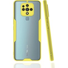 Motto Ticaret Mey Ithalat®  Tecno Camon 16 Kılıf Platin Silikon - Sarı