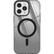 Motto Ticaret Mey Ithalat®   iPhone 12 Pro Max Kılıf Beta Magneticsafe Silikon - Siyah