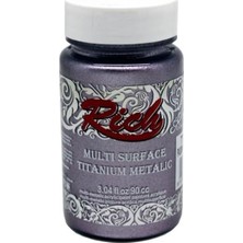 Motto Ticaret Mey Ithalat® Rich Multi Surface Titanium 2576 Pudra Mor Metalik 90 cc