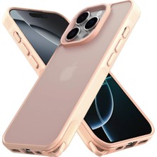 Motto Ticaret Mey Ithalat®   iPhone 16 Pro Kılıf Elegant Kapak - Pudra