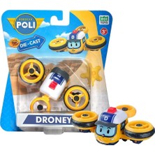 Motto Ticaret POLI/MRT-617 Robocar Poli Metal Araç Karakter Figürler - Stokta Olan Gönderilir