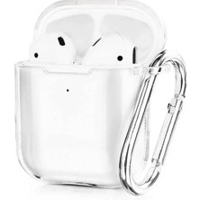 Motto Ticaret Mey Ithalat®   Airpods 2 (2.nesil) Hang Kılıf - Şeffaf