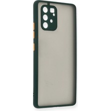 Motto Ticaret Mey Ithalat®  Samsung Galaxy A91 / S10 Lite Kılıf Montreal Silikon Kapak - Yeşil