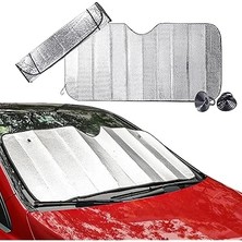 Motto Ticaret Mey Ithalat® Araç Ön Cam Katlanabilir Güneşlik Isı Yansıma Önleyici Dacia Duster Honda Civi