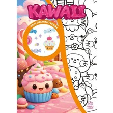 Hayat Store Kawaii Çıkartmalı Boyama Kitabı
