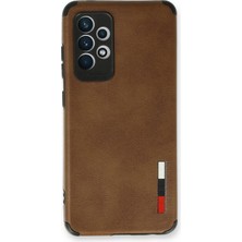 Motto Ticaret Mey Ithalat®  Samsung Galaxy A73 5g Kılıf Loop Deri Silikon - Kahverengi