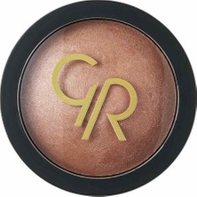 Golden Rose Baked Stardust - 107 Peach Pink - Işıltılı Fırınlanmış Allık