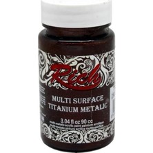 Motto Ticaret Mey Ithalat® Rich Multi Surface Titanium 2538 Çikolata Metalik 90 cc