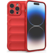 Motto Ticaret Mey Ithalat®   iPhone 15 Pro Kılıf Optimum Silikon - Kırmızı