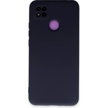 Motto Ticaret Mey Ithalat®   Redmi 9c Kılıf Nano Içi Kadife Silikon - Lacivert