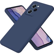 Motto Ticaret Mey Ithalat®   Poco X5 Pro 5g Nano Içi Kadife Silikon - Lacivert