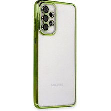 Motto Ticaret Mey Ithalat®  Samsung Galaxy A73 5g Kılıf  Lensli Silikon - Yeşil
