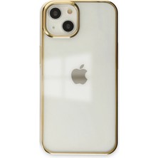 Motto Ticaret Mey Ithalat®   iPhone 14 Plus Kılıf Element Silikon - Gold
