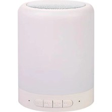 Motto Ticaret Mey Ithalat®  CL-671 Şarjlı Dokunmatik Gece Lambalı Bluetooth Hoparlör