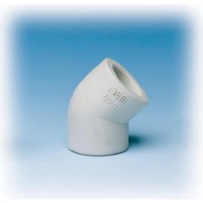 Motto Ticaret Mey Ithalat® Ege Yıldız Pprc 32 mm Dirsek 45º  Gri