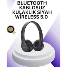 Motto Ticaret Mey Ithalat® Bluetooth 5.0 Kablosuz Kulak Üstü Kulaklık | Stereo Ses ve Katlanabilir Tasarım