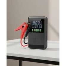 Motto Ticaret 12.000 Mah Şarjlı Araç Akü Takviye ve Işıklı Hava Kompresörü