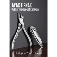 Motto Ticaret Mey Ithalat®  Ayak Tırnak Makası Batık Tırnak Makas Seti Pedikür Tırnak Makası Merys Soling