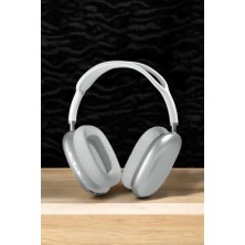 Motto Ticaret Mey Ithalat® P9 Plus Kablosuz Kulak Üstü Bluetooth Kulaklık Beyaz Mikrofonlu Kulaküstü Kablos