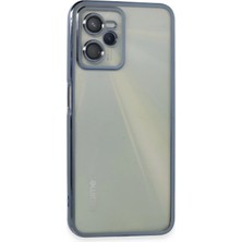 Motto Ticaret Mey Ithalat®  Realme C35 Kılıf  Lensli Silikon - Açık Mavi