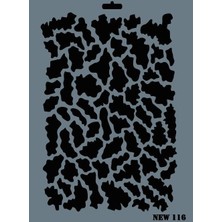 Motto Ticaret Mey Ithalat® Rich New Seri N-116 Stencil 35X25 cm