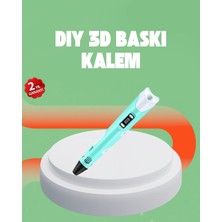 Motto Ticaret Mey Ithalat® Üç Boyutlu 3D Yazıcı Kalem Abs ve Pla Uyumlu