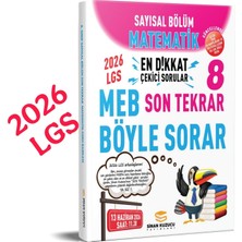 2026 Lgs Sayısal Bölüm Son Tekrar Matematik Soru Bankası Sinan Kuzucu