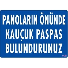 Motto Ticaret Mey Ithalat® Elektrik Panosu Levhası 25X35 KOD:1128