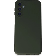 Motto Ticaret Mey Ithalat®  Samsung Galaxy M14 5g Kılıf Nano Içi Kadife Silikon - Koyu Yeşil