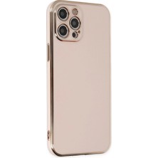 Motto Ticaret Mey Ithalat®   iPhone 12 Pro Kılıf Volet Silikon - Pembe