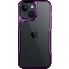 Motto Ticaret Mey Ithalat®   iPhone 15 Kılıf Boyi Silikon Kapak - Derin Mor