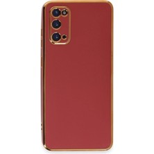 Motto Ticaret Mey Ithalat®  Samsung Galaxy S20 Kılıf Volet Silikon - Kırmızı