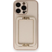 Motto Ticaret Mey Ithalat®   iPhone 14 Pro Max Kılıf Coco Elit Kapak - Gold